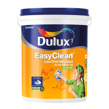SƠN NỘI THÂT DULUX EASYCLEAN- THÙNG 15L ( MỜ) 