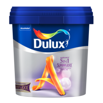  Sơn nước nội thất siêu cao cấp Dulux Ambiance 5 in 1 Superflexx Bóng Mờ Z611
