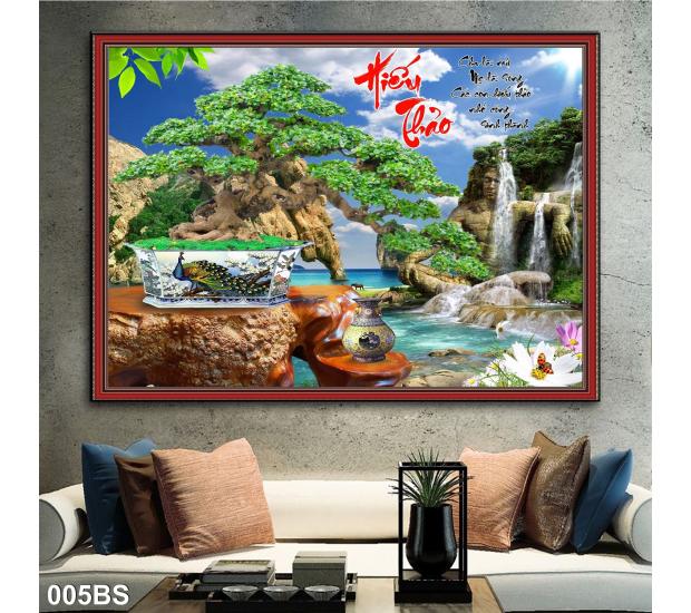 Tranh bonsai 01