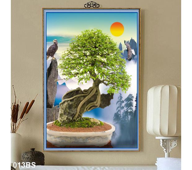 Tranh bonsai 01