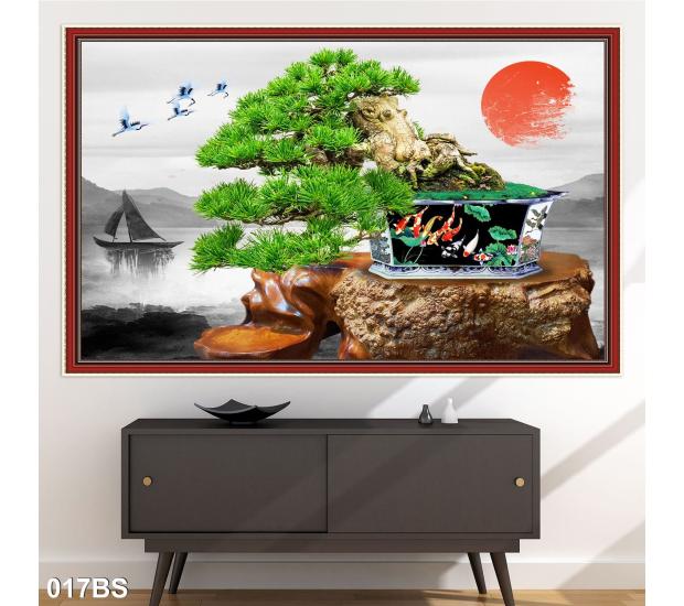 Tranh bonsai 01