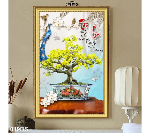 Tranh bonsai 01