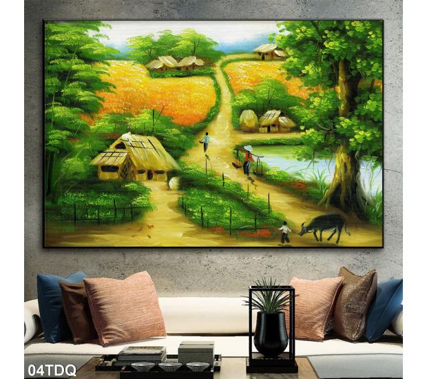 Tranh làng quê Việt Nam 01