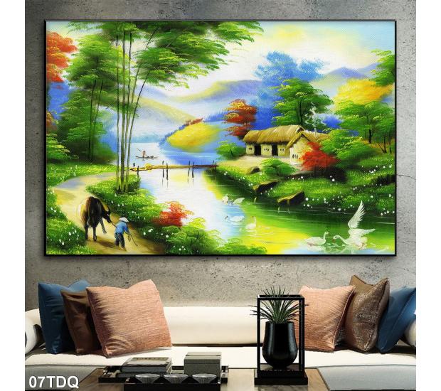 Tranh làng quê Việt Nam 01