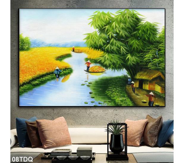 Tranh làng quê Việt Nam 01