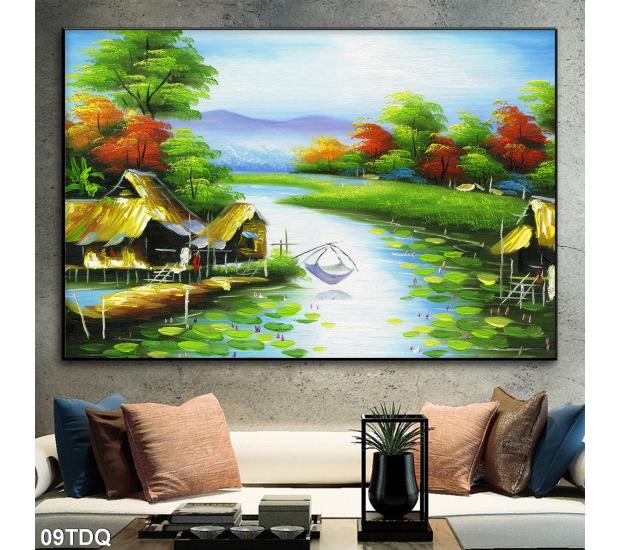 Tranh làng quê Việt Nam 01