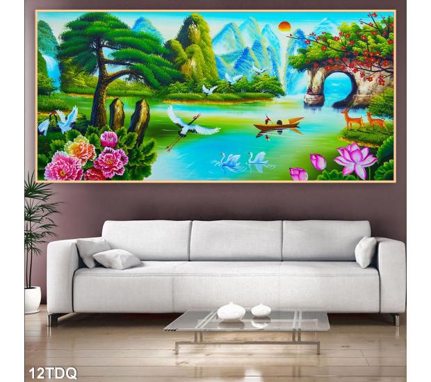 Tranh làng quê Việt Nam 01