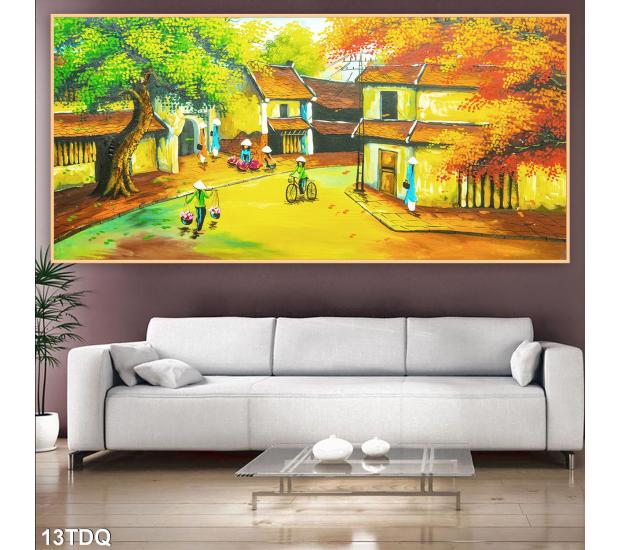 Tranh làng quê Việt Nam 01