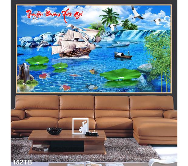Tranh thuận buồm xuôi gió 01