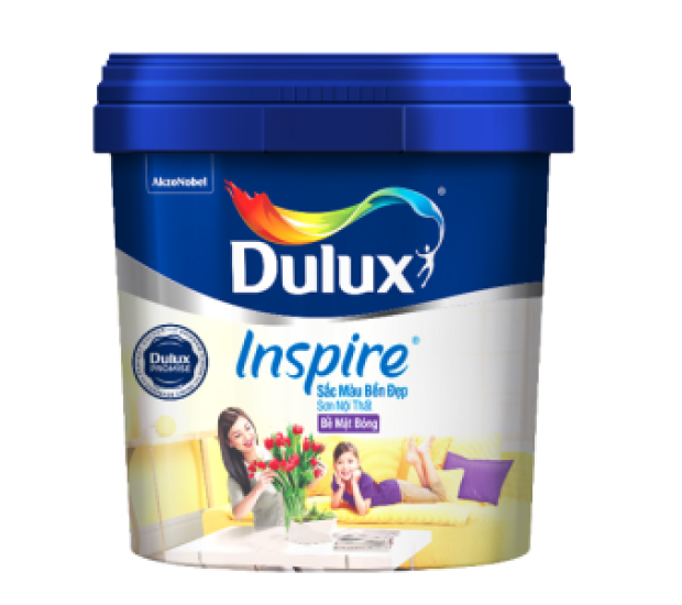 Sơn nội thất Dulux Inspire Sắc Màu Bền Đẹp - Bề Mặt Bóng