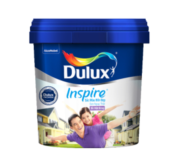 Sơn ngoại thất Dulux Inspire sắc màu bền đẹp bề mặt bóng