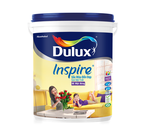SƠN NỘI THÂT DULUX INSPIRE- THÙNG 18L ( BÓNG)