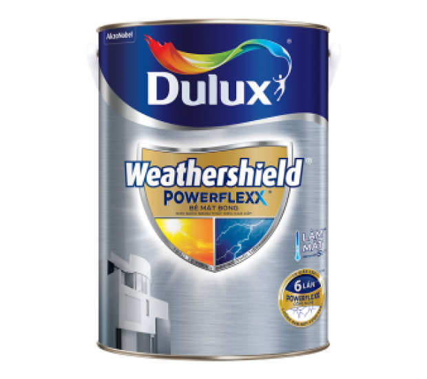 Sơn Ngoại Thất Cao Cấp Dulux Weathershield Powerflexx
